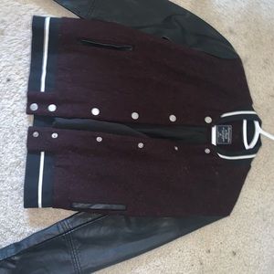 Abercrombie and finch bomber jacket